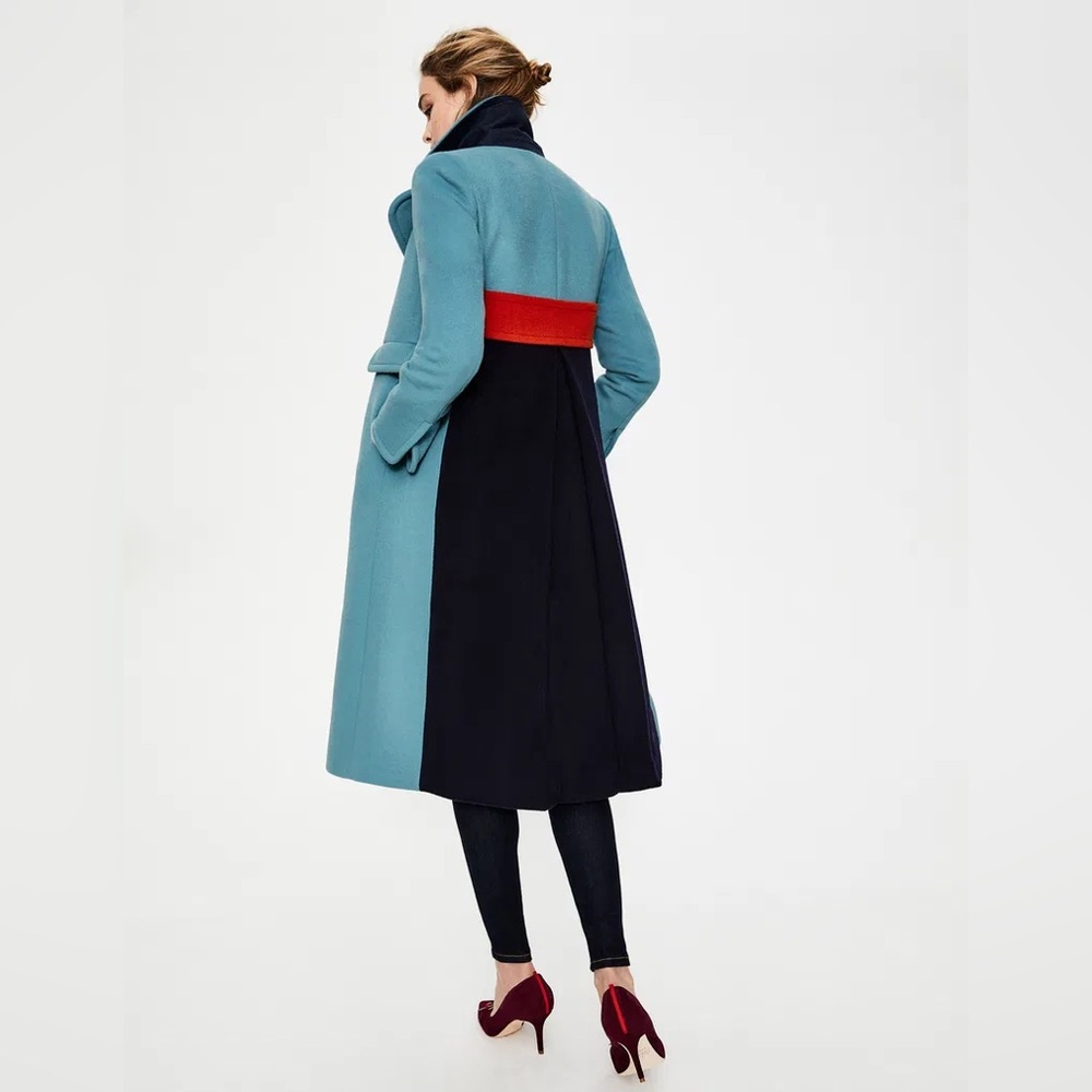 Boden Farleigh Coat in Heritage Blue